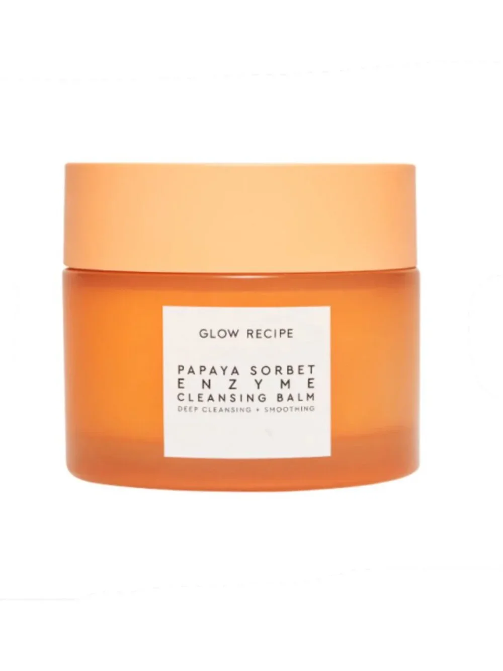 Glow Recipe Papaya Sorbet Smoothing Enzyme Cleansing Balm & Makeup Remover | NWT